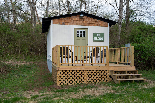 The Bloom Glamping Cabin at West Tubing Company - Warne, NC -#1