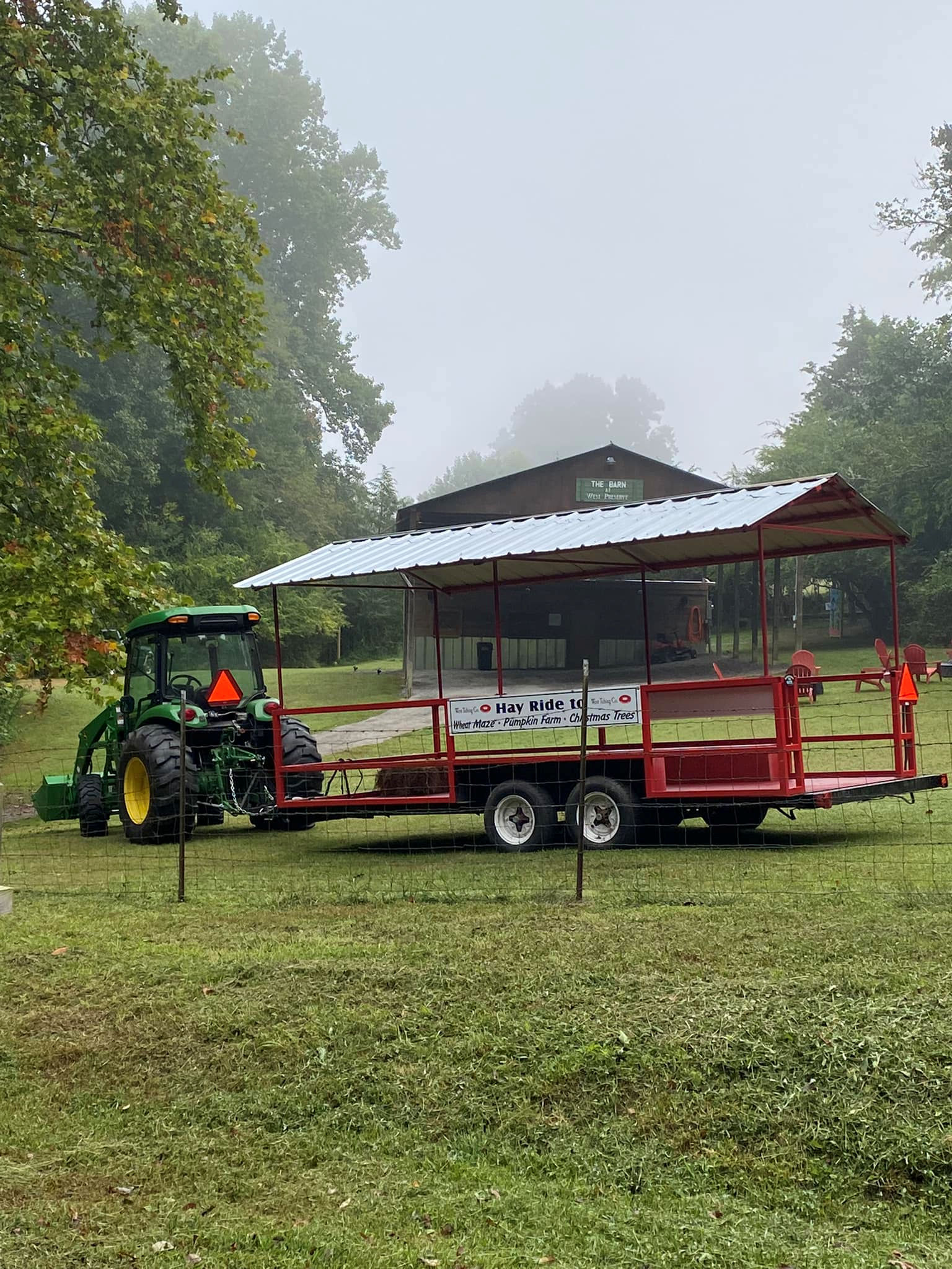 Hayride and Fall Activities at West Tubing Company - Warne, NC